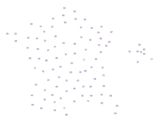 cartographie des maisons de retraite et Ehpad de France